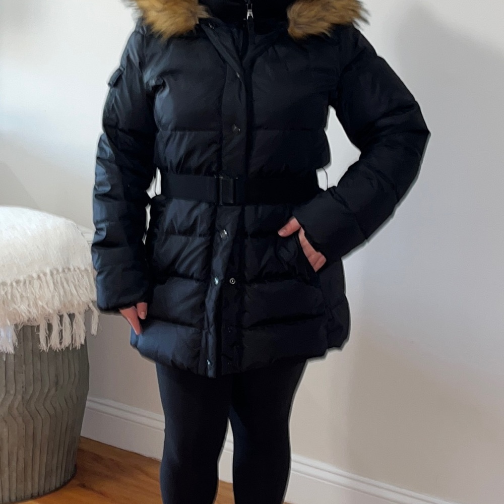 S13 Mixed Down Puffer Mid-Length Jacket
